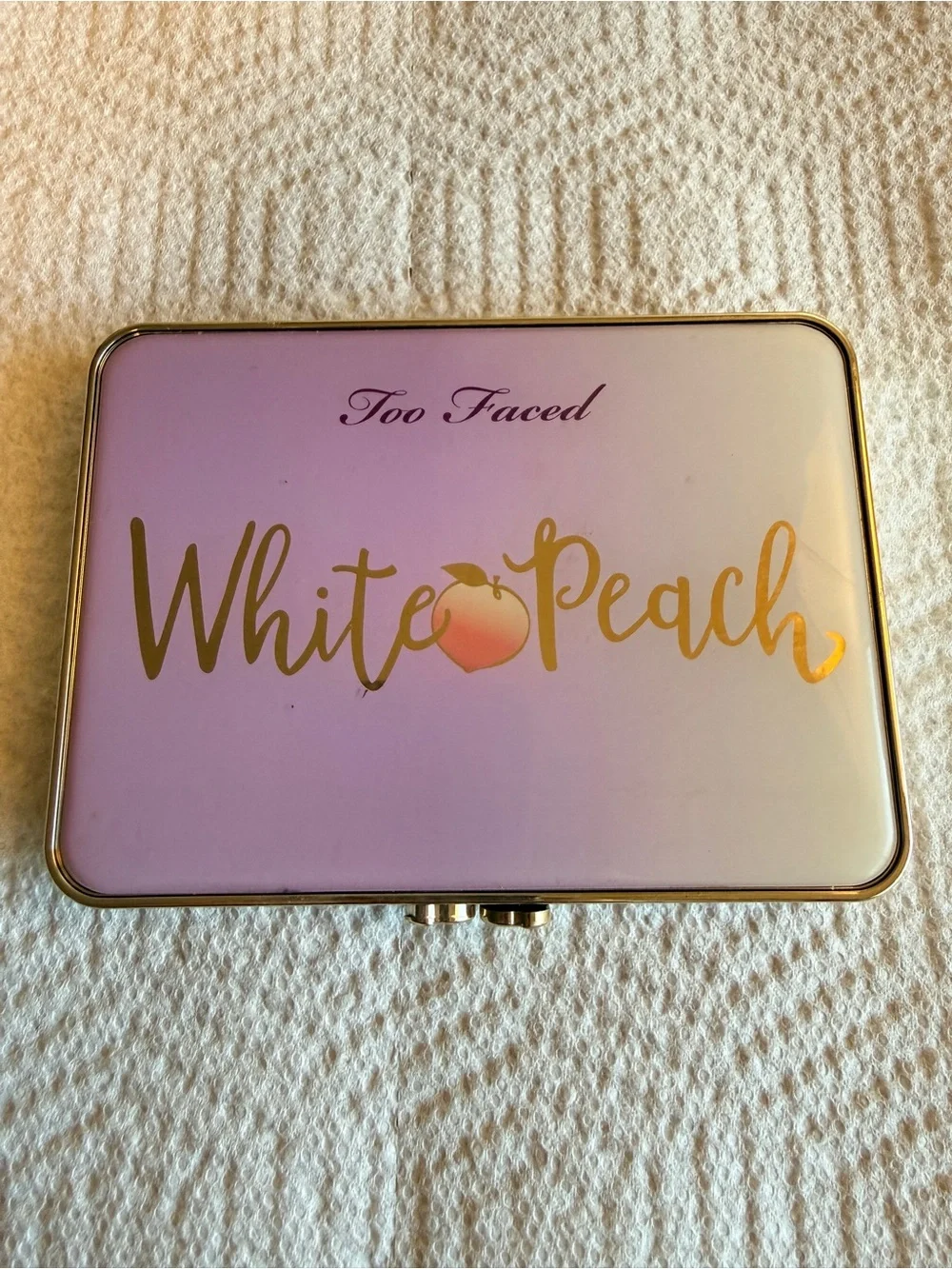 Too Faced White Peach Eyeshadow Palette - White, Peach, Gold